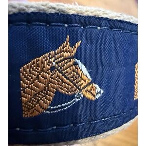 The Embroidered Horse Equestrian Belt Leather Man Limited Handmade Essex CT 30